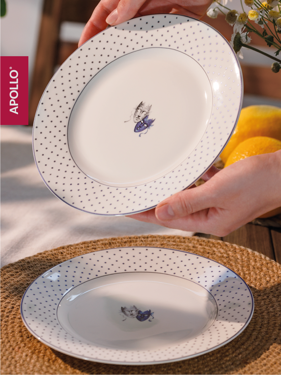 Набор тарелок APOLLO 19 см, 2 предмета - фото 2
