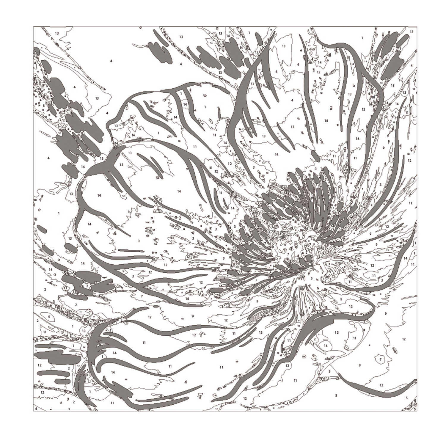 Картина по номерам Феникс + Мак - фото 2