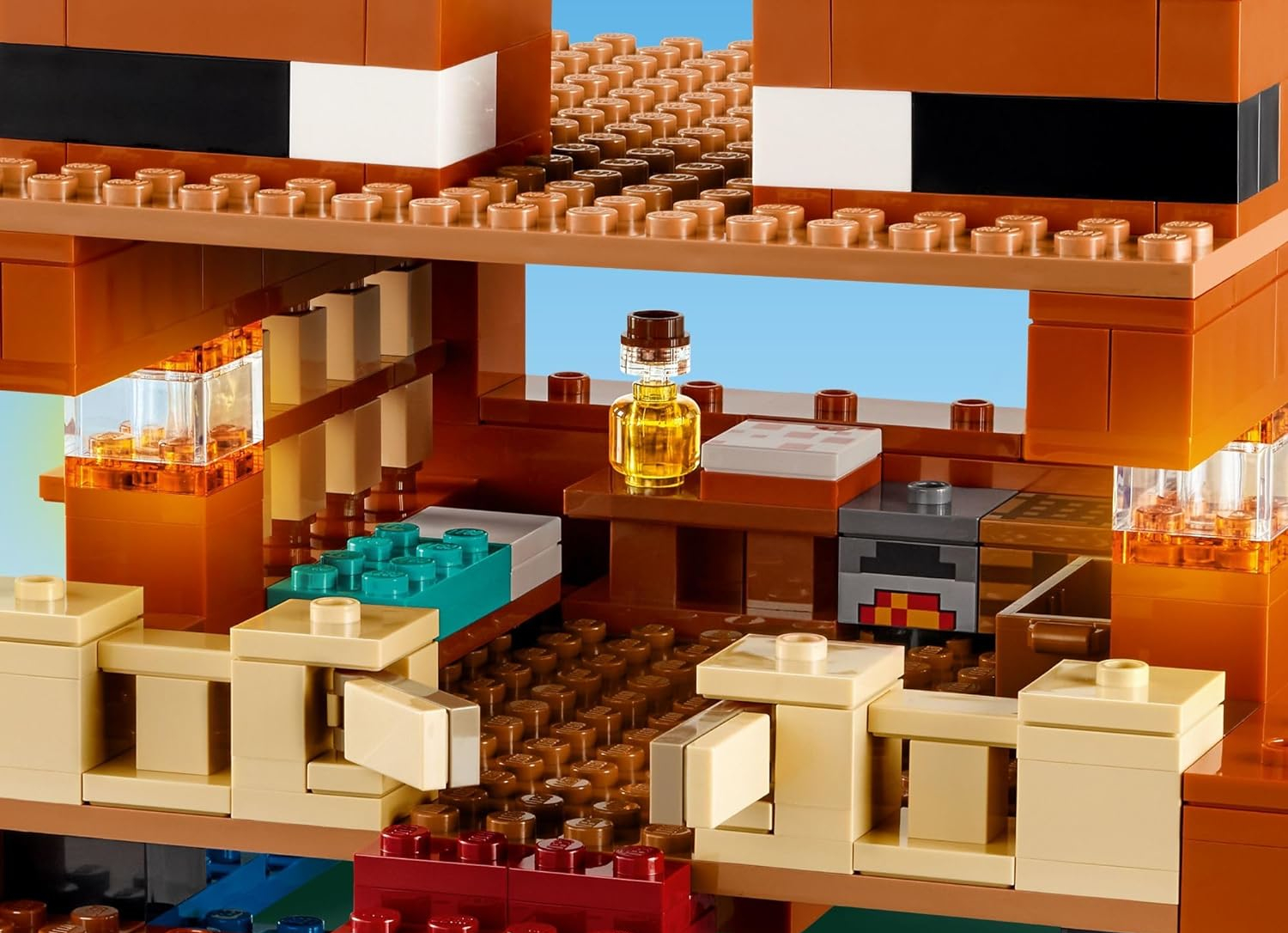 Конструктор LEGO Minecraft Лягушачий дом 400 дет. - фото 12