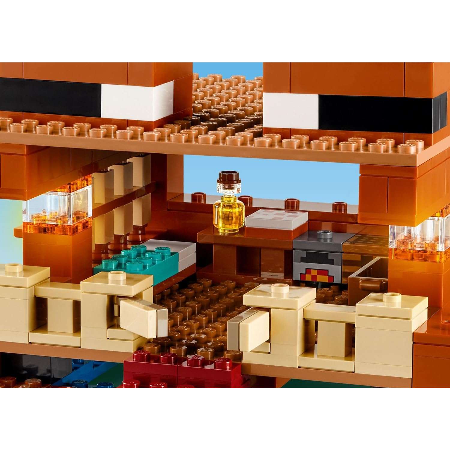Конструктор LEGO Minecraft Лягушачий дом 400 дет. - фото 12