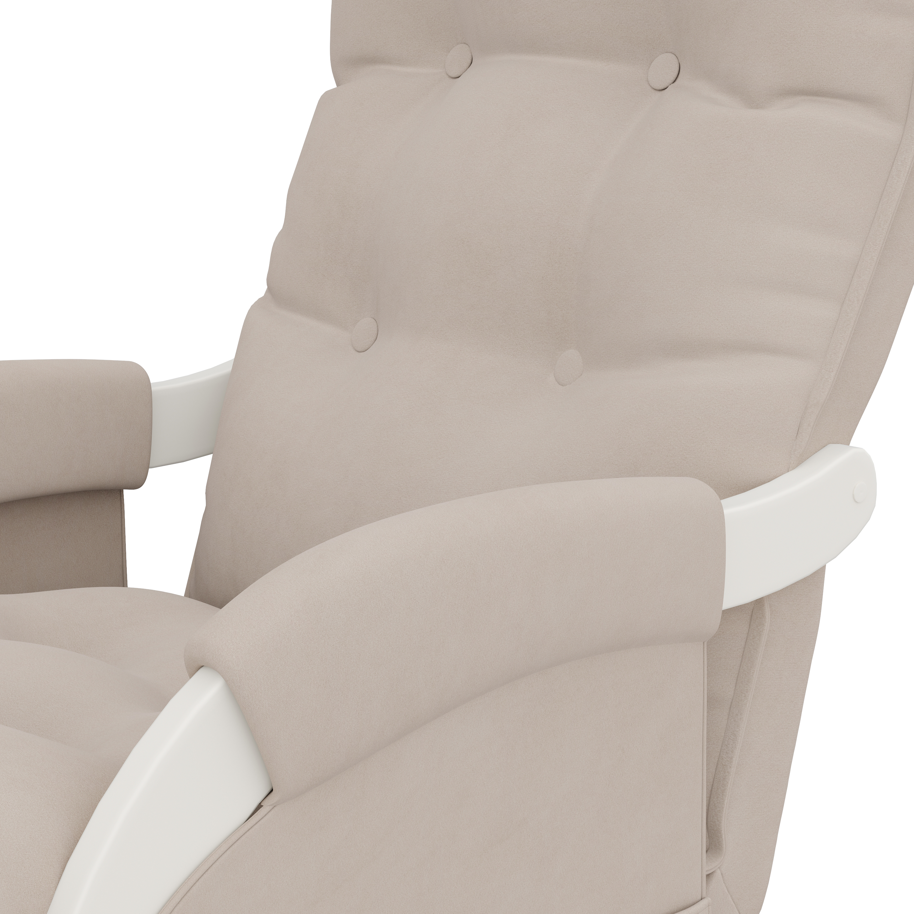 Кресло-качалка Leset Юника бежевый - фото 3