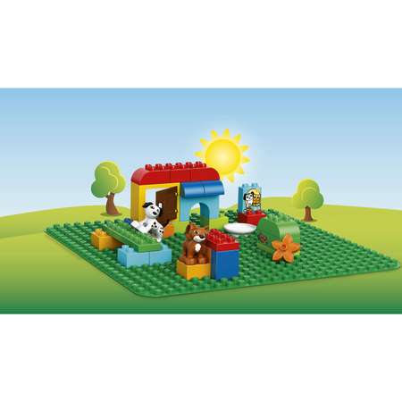 Конструктор LEGO DUPLO Большая строительная пластина блочный