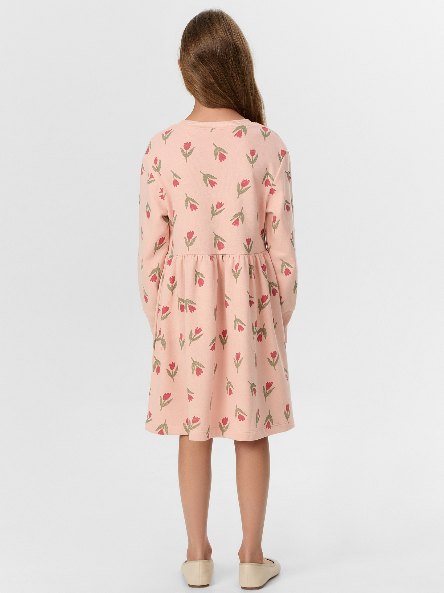 Платье Mark Formelle (Марк Формэль) 157854/тюльпаны на розовом - фото 2