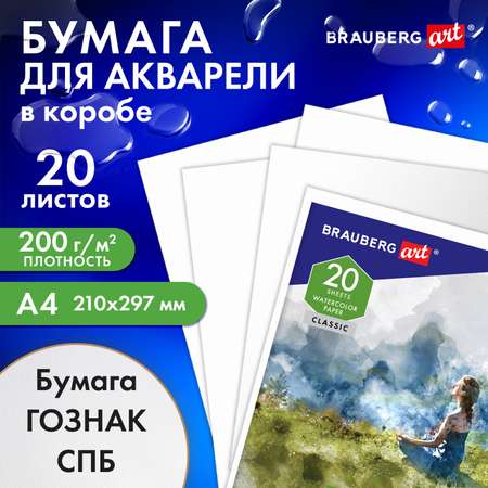 Ватман Brauberg 20 лист.