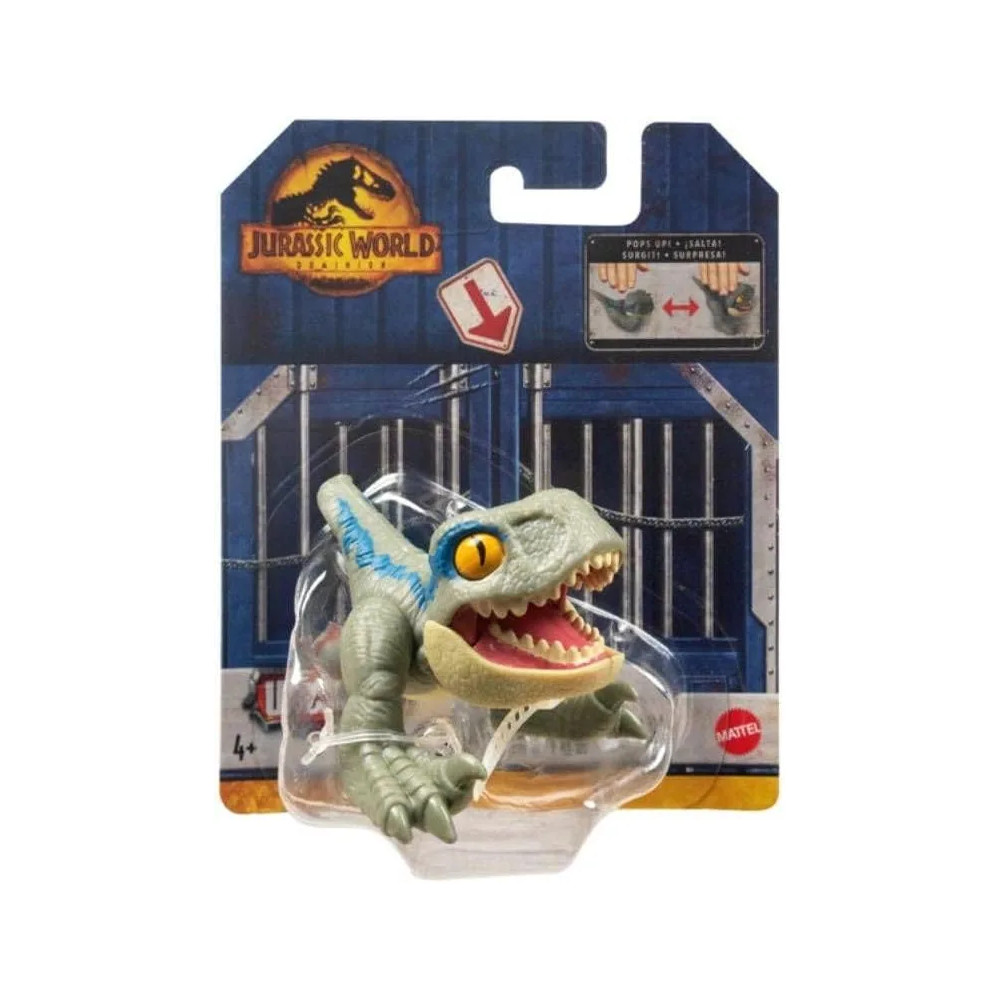 Фигурка Jurassic World Велоцираптор Блю малый - фото 2