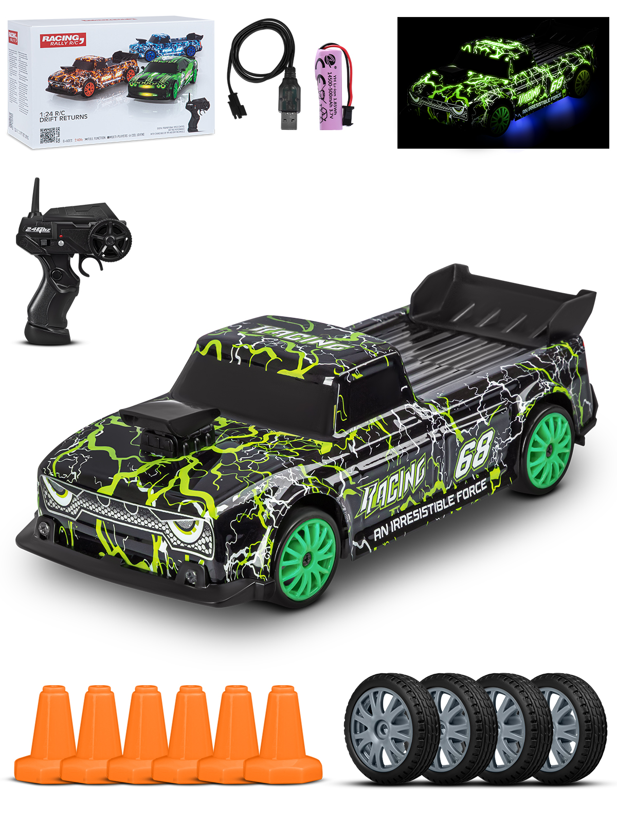 Автомобиль РУ AUTODRIVE 1:24 - фото 13