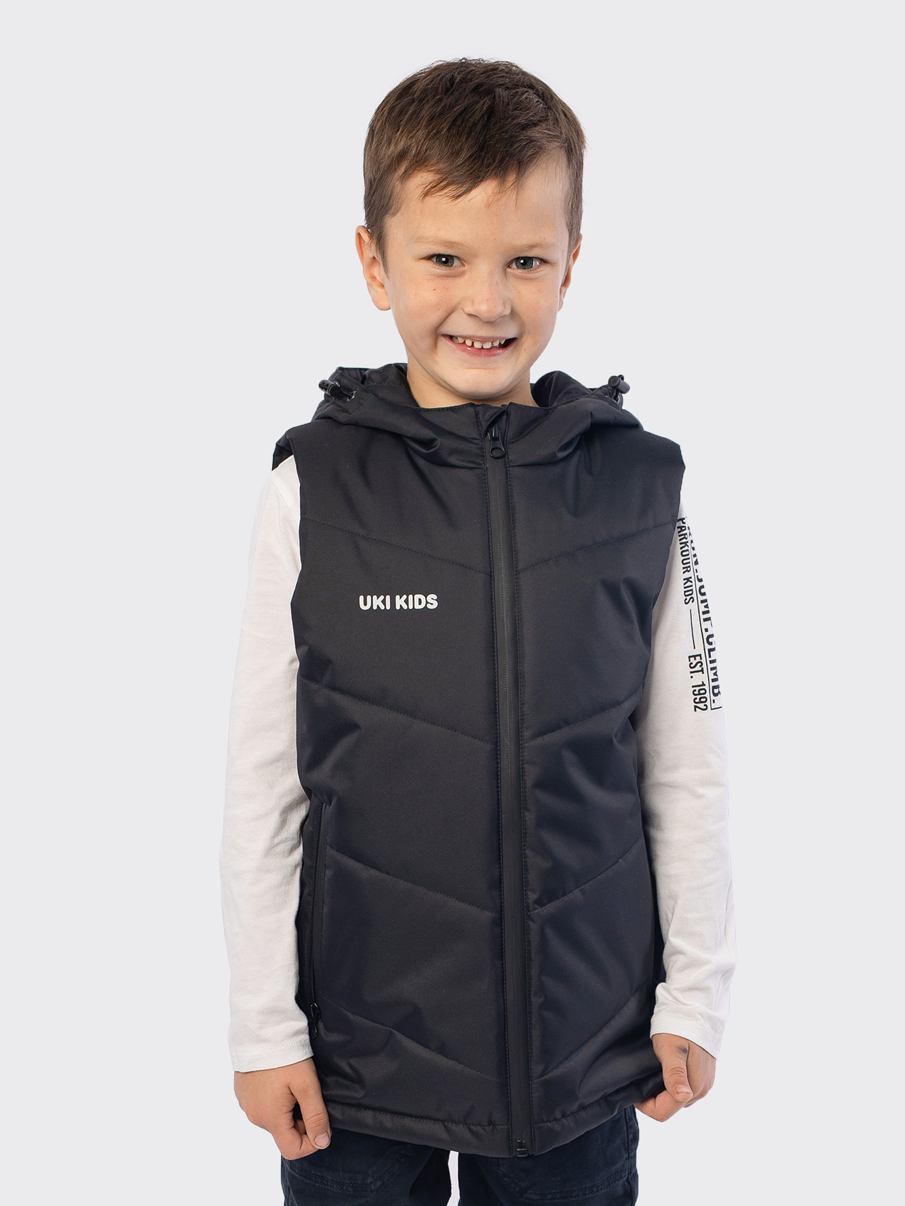 Жилет UKI KIDS 7spr23-022ч - фото 2