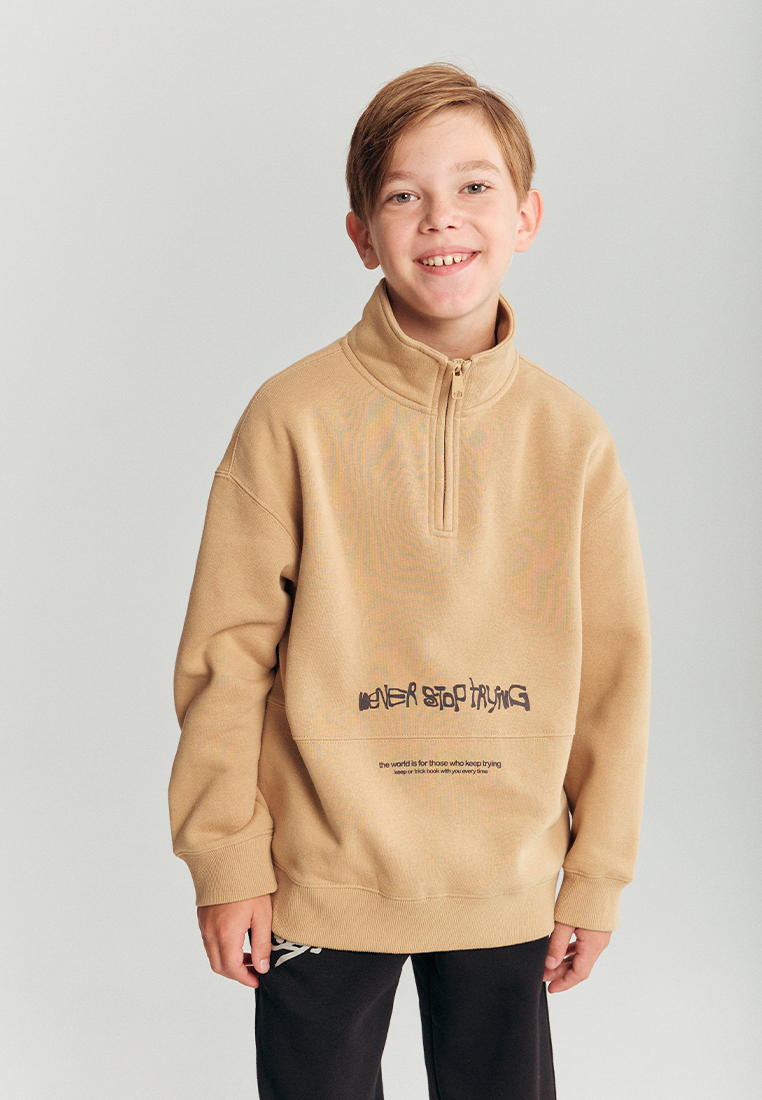 Толстовка artie W25K03T-1354M/Коричневый - фото 3