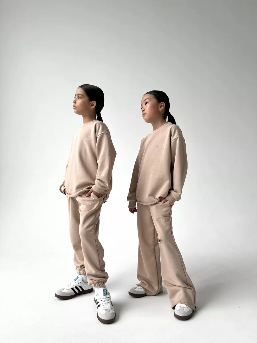 Брюки ROOMY ESSENCE STREETjog/beige - фото 8