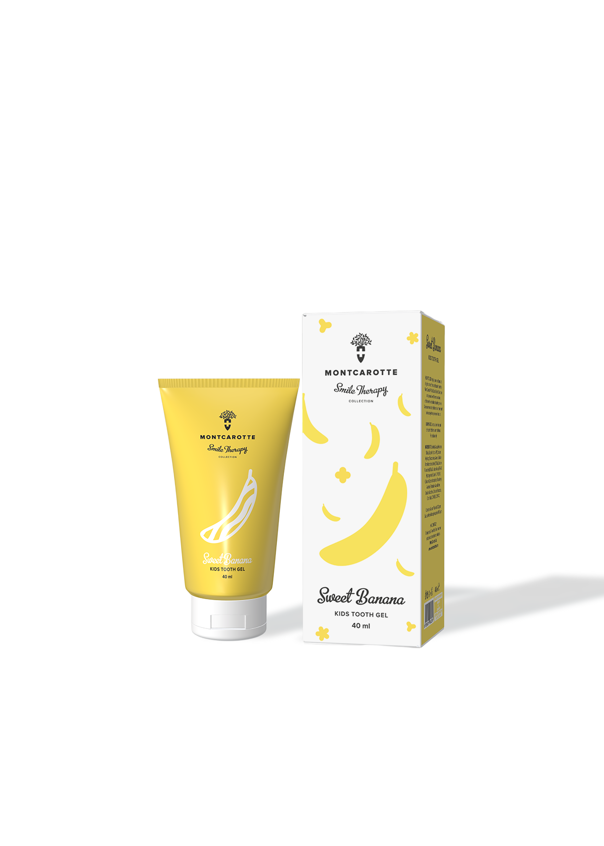 Зубная паста Montcarotte с фтором Сладкий Банан - фото 1