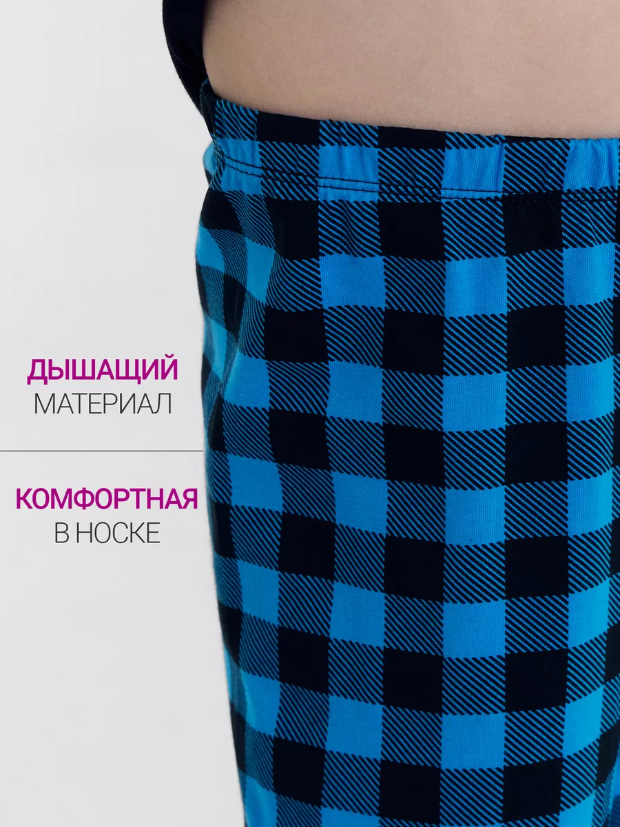 Пижама Mark Formelle (Марк Формэль) 563321/черный +черная клетка - фото 5