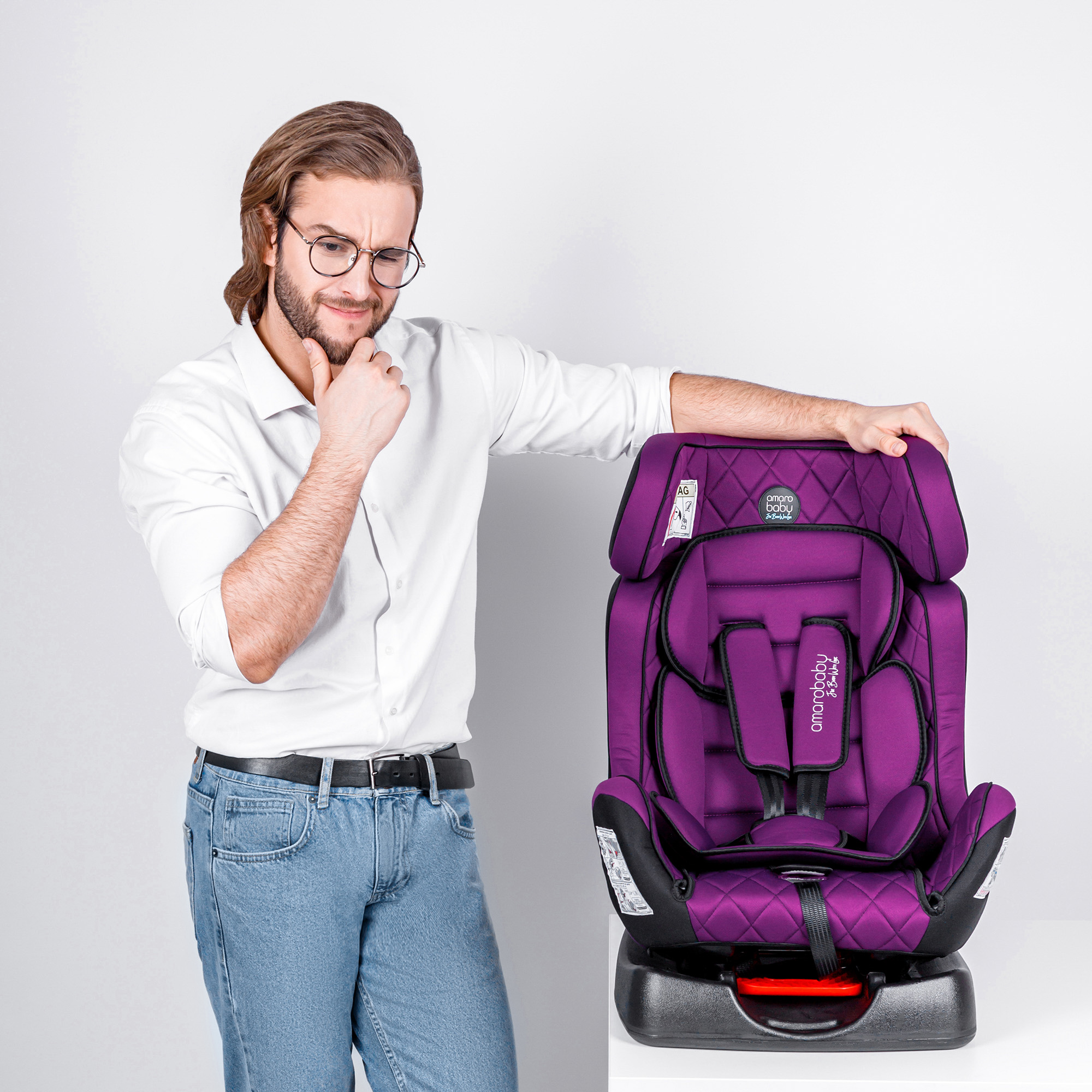 Автокресло Amarobaby Professional 0+/1/2/3 (0-36 кг) - фото 10