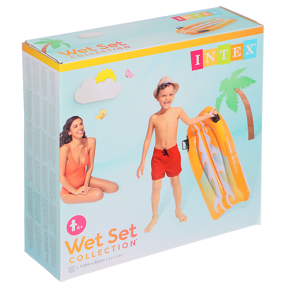 Надувная доска Intex Веселый наездник 112x62см - фото 5