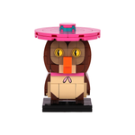 Конструктор brick labs Сова из Винни пуха 109 дет.