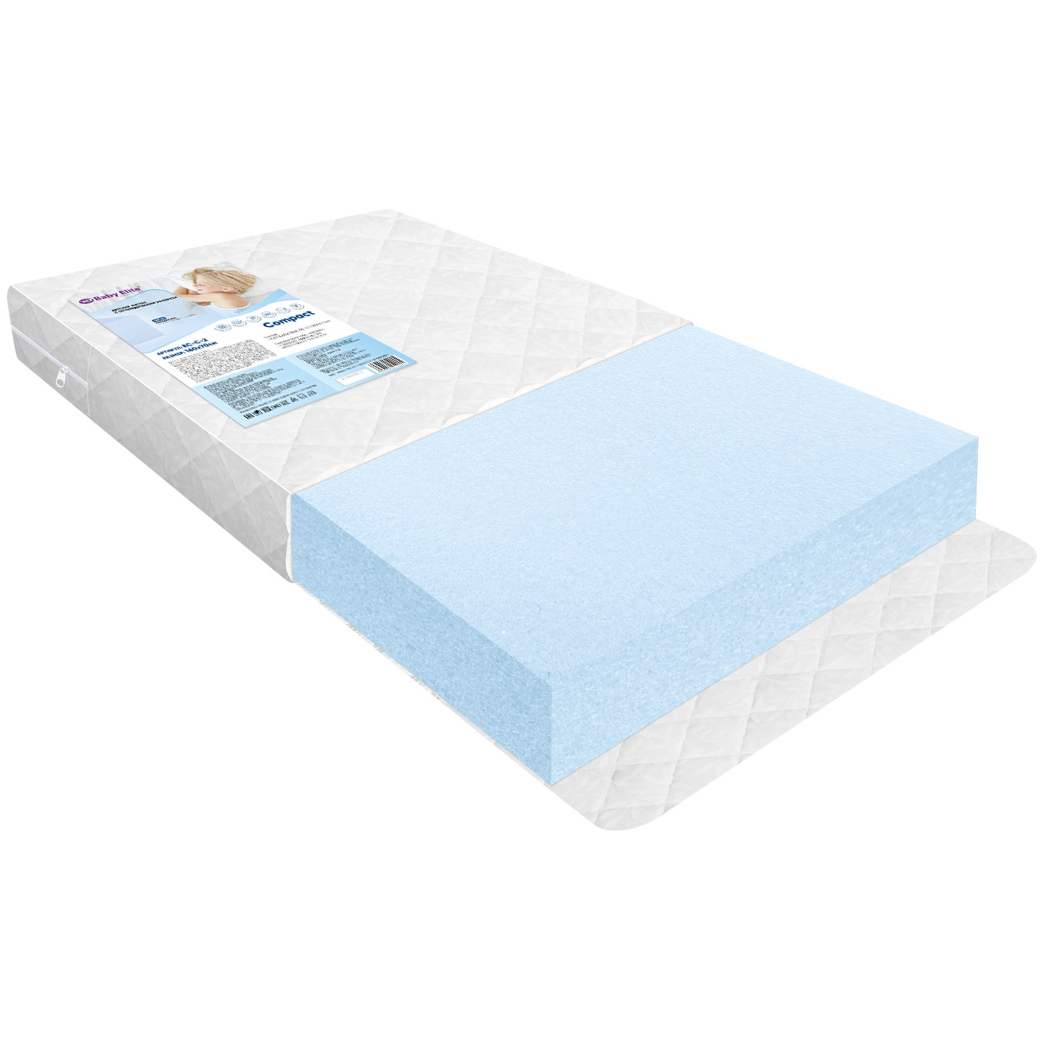 Матрас Baby Elite Eco Сompact - фото 1