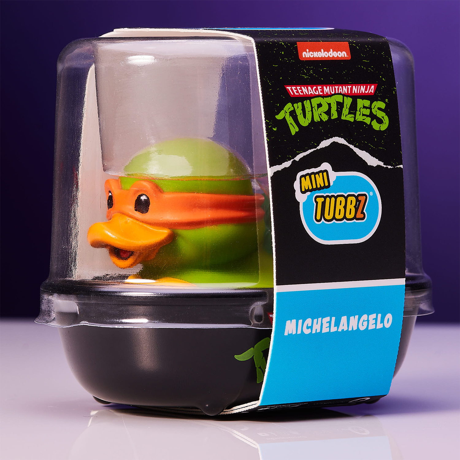 Фигурка Ninja Turtles(Черепашки Ниндзя) Утка Tubbz Микеланджело Mini - фото 10