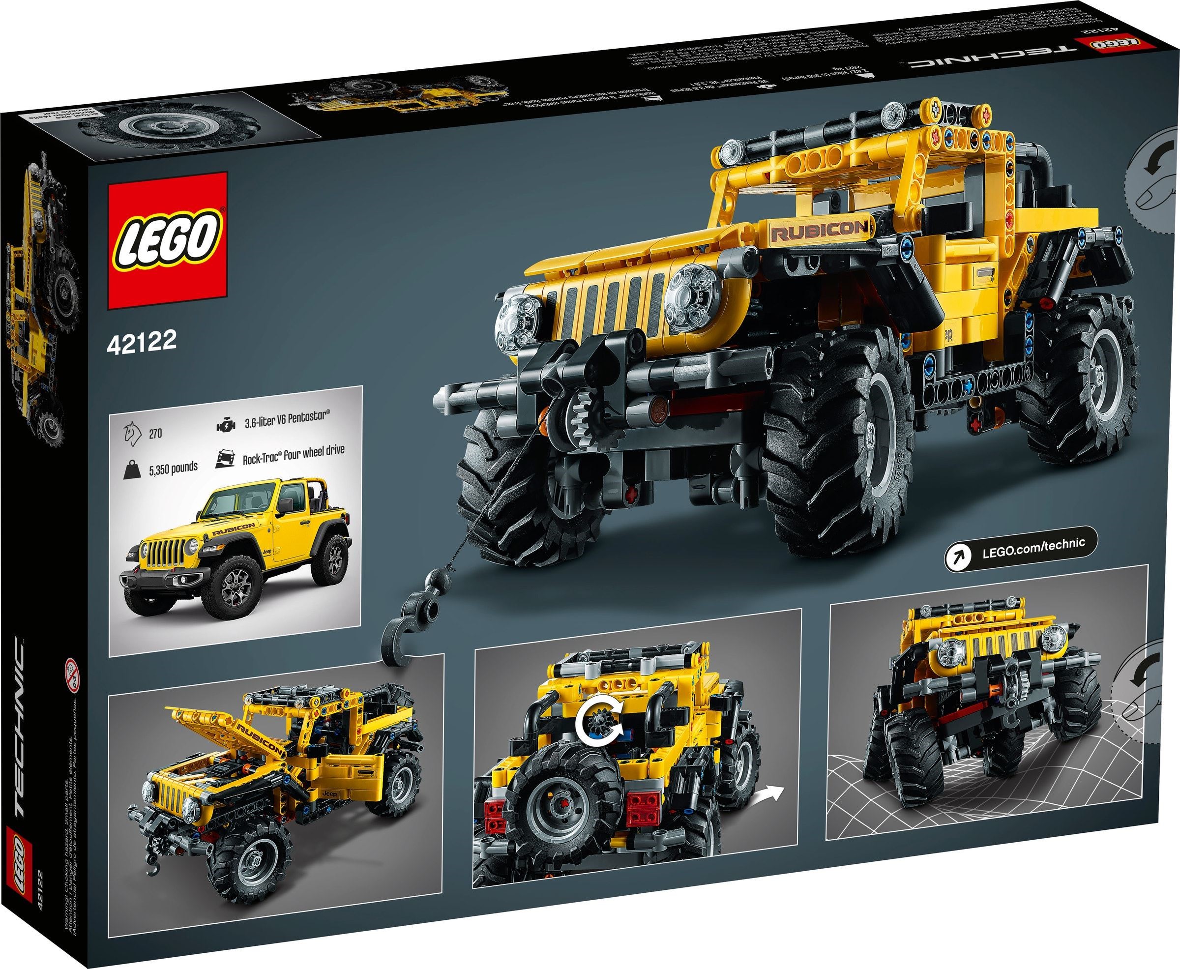 Конструктор LEGO Technic 42122 665 дет. - фото 17