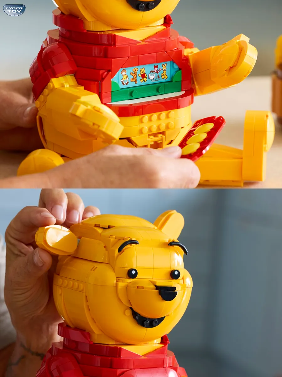 Конструктор CyberToy Винни-Пух 1399 дет. - фото 6