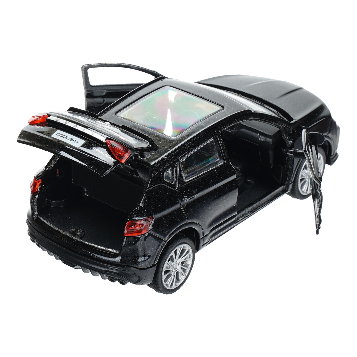 Автомобиль Huada Toys Gelly Черная 411360 - фото 5