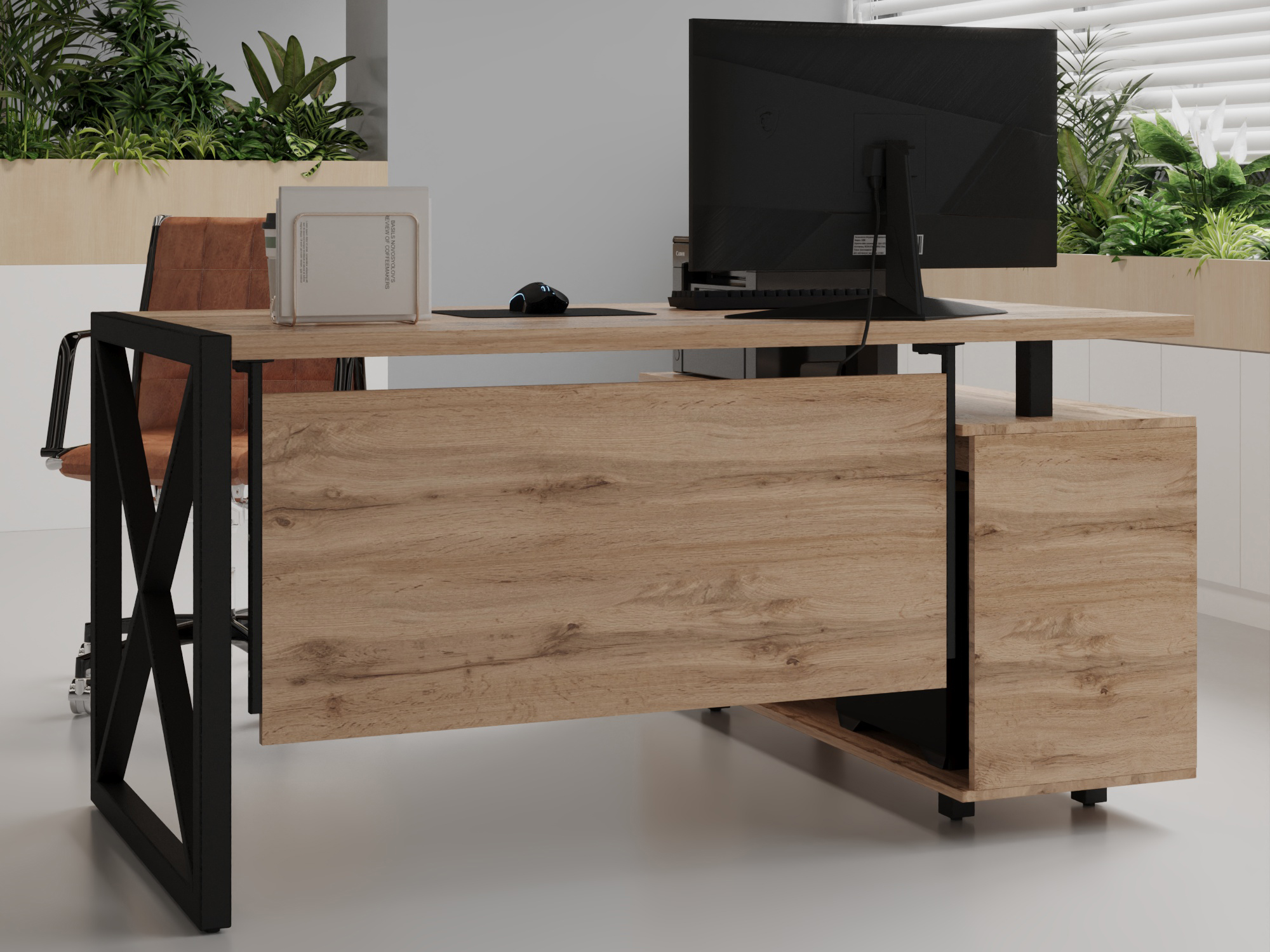 Письменный стол КАЛИФОРНИЯ МЕБЕЛЬ Хардвиг - фото 18