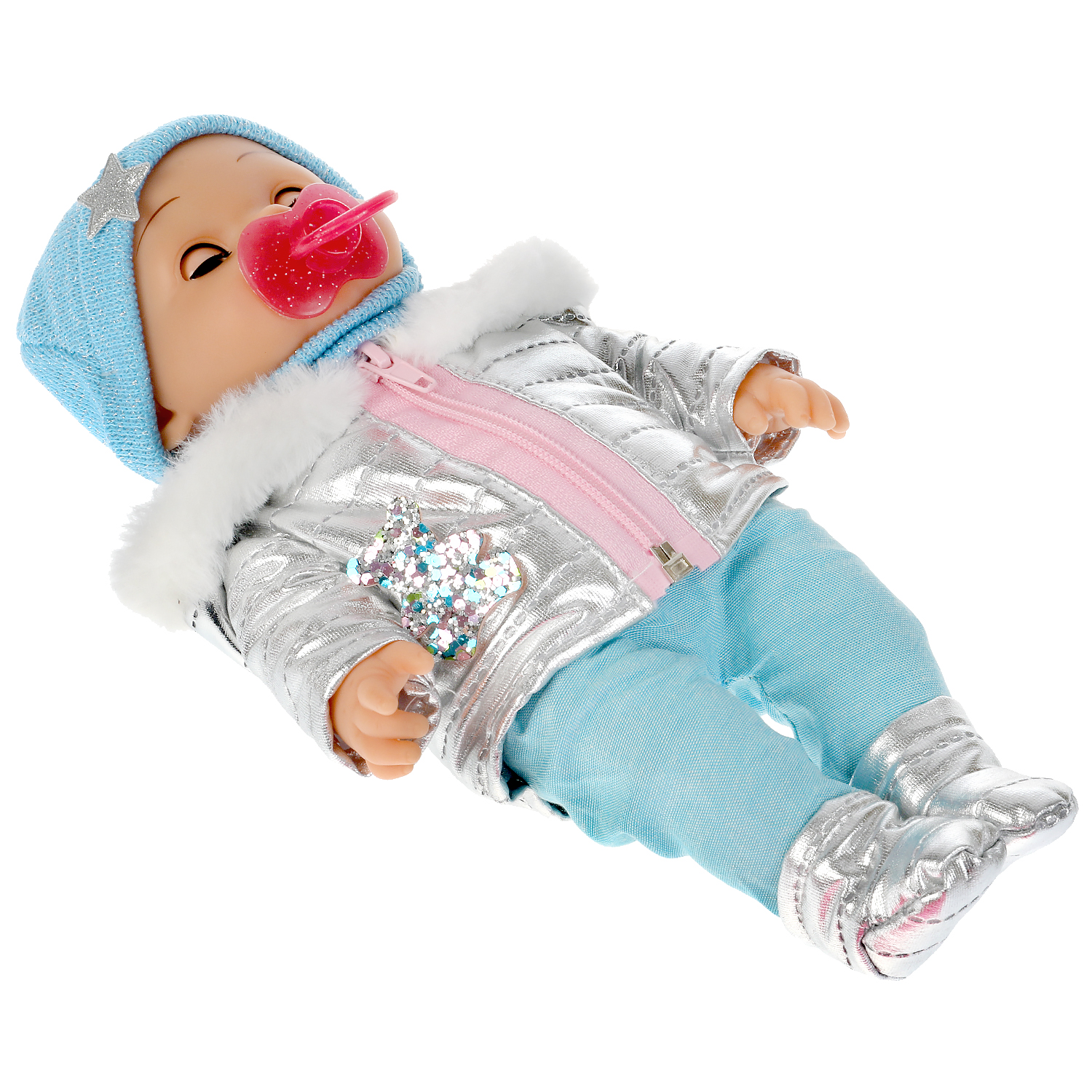 Кукла пупс Карапуз высота 30 см 313371 - фото 5