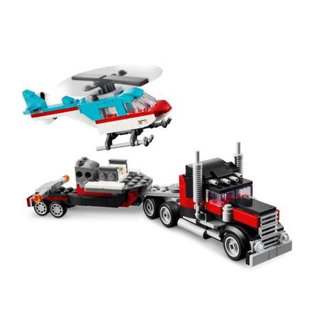 Конструктор LEGO Creator Бортовой грузовик с вертолетом блочный