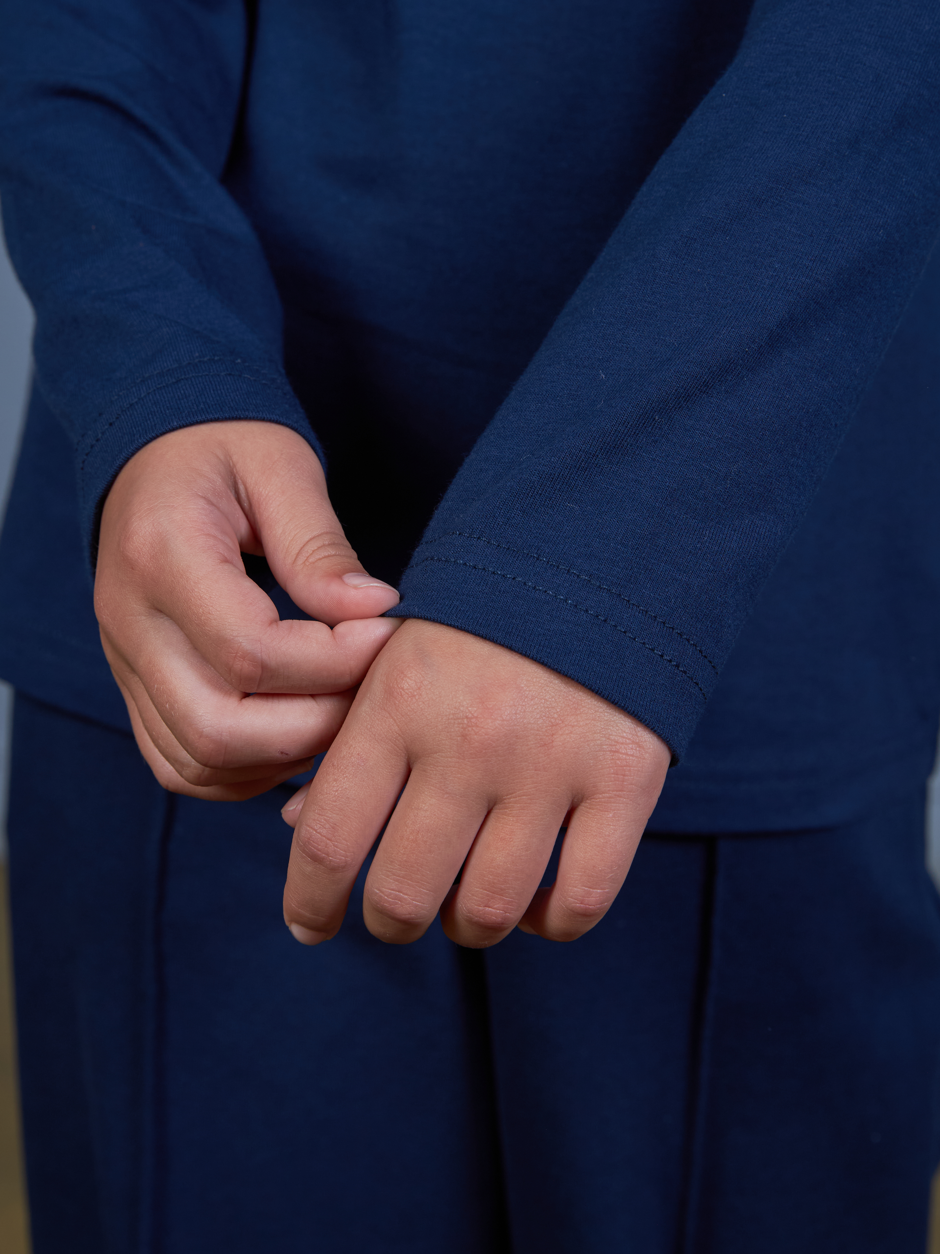 Лонгслив ME WE JG225-J111-910_Синий - фото 3