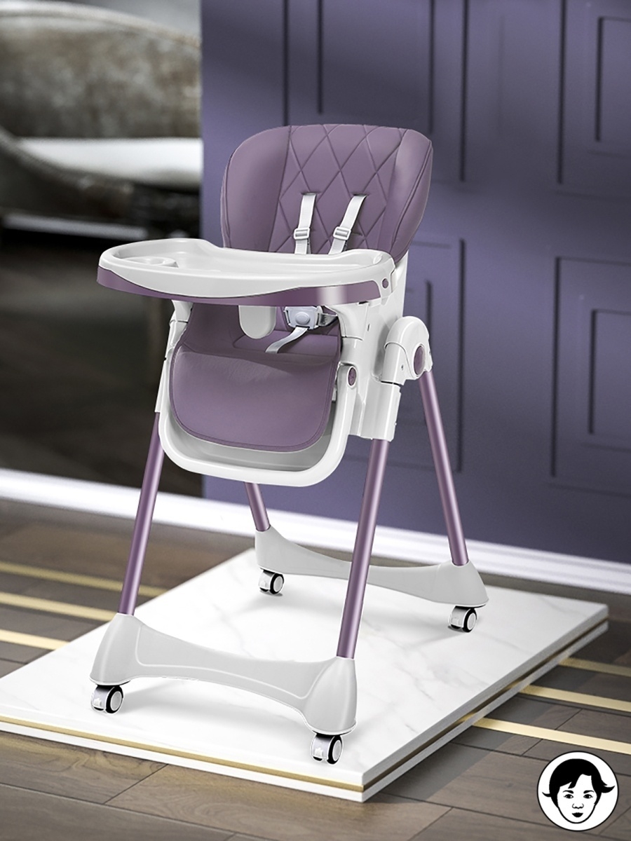 Стульчик для кормления TOMMY Chair-603 фиолетовый - фото 20