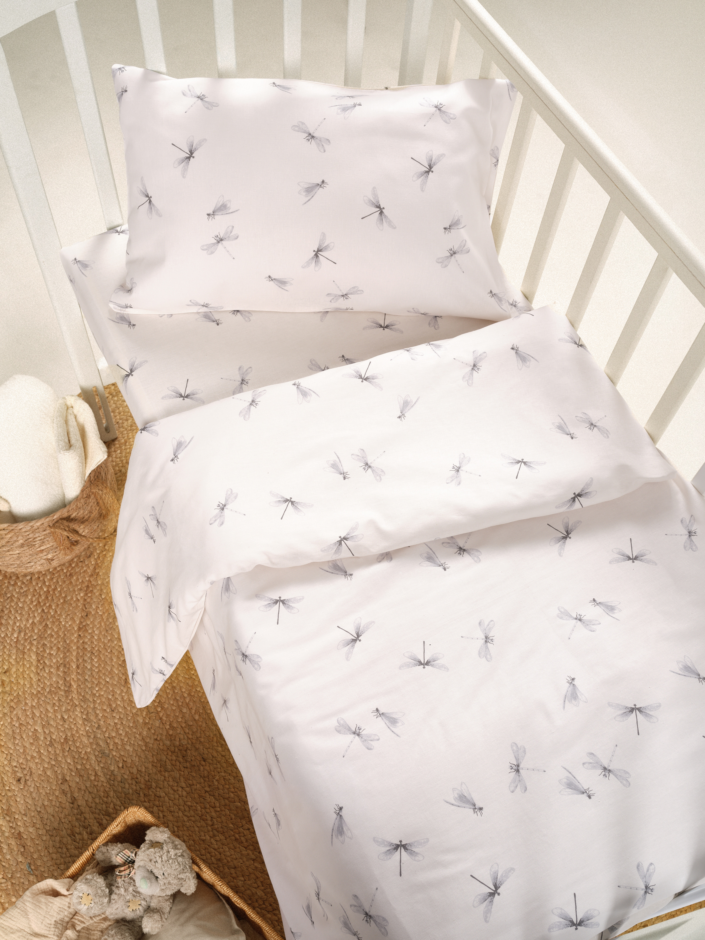 Комплект постельного белья Ночь Нежна Стрекозки детский 3 предм. - фото 1