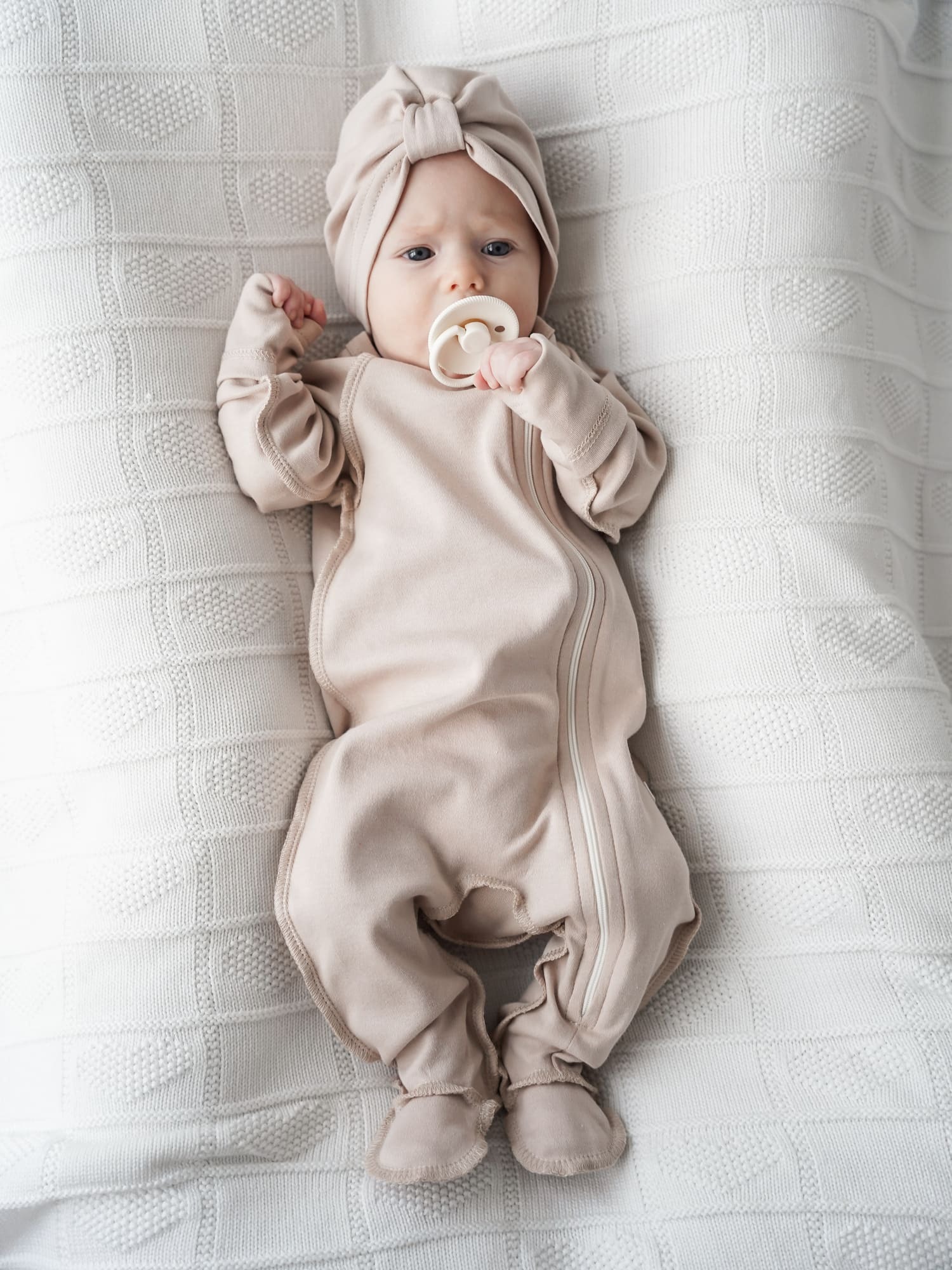 Шапка-тюрбан BUNGLY 1R7879/Крем-брюле - фото 4