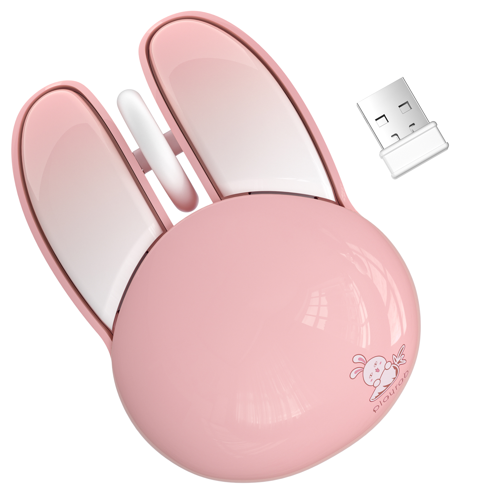 Беспроводная мышь MOFii MOFii M6AG Pink - фото 1