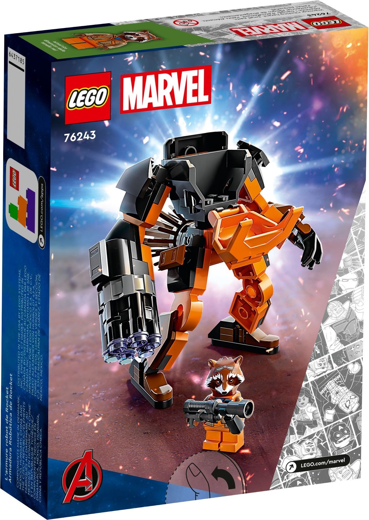 Конструктор LEGO Marvel Super Heroes 76243 98 дет. - фото 5