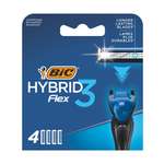 Сменные кассеты для бритвы BIC Hybrid 3 Flex 4 шт