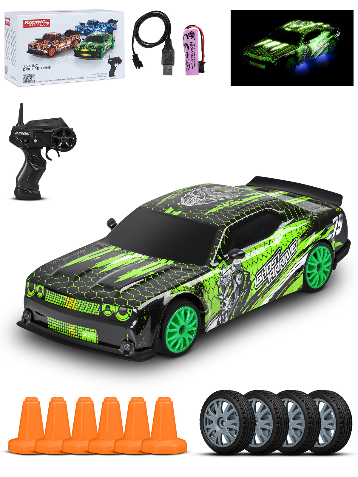 Внедорожник РУ AUTODRIVE 1:24 - фото 13