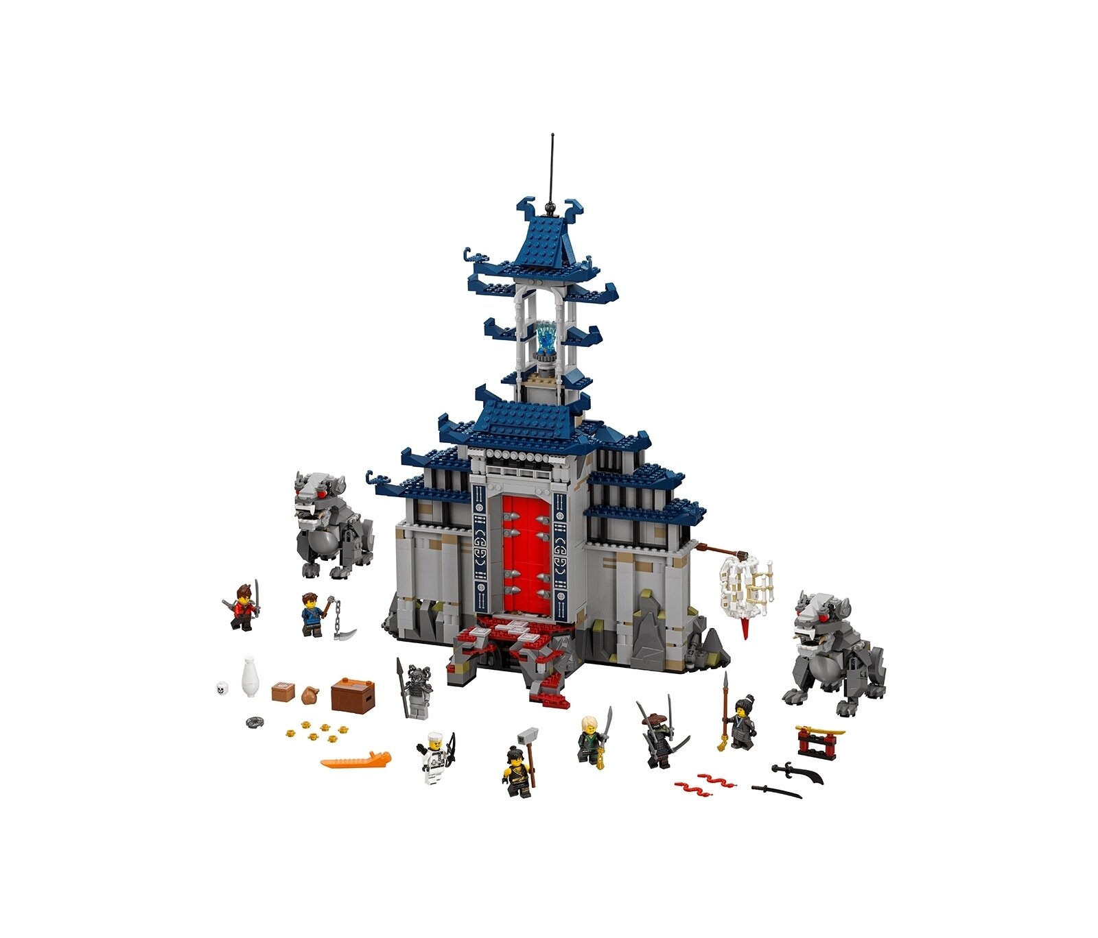 Конструктор LEGO NINJAGO Храм великого оружия 70617 1179 дет. - фото 1