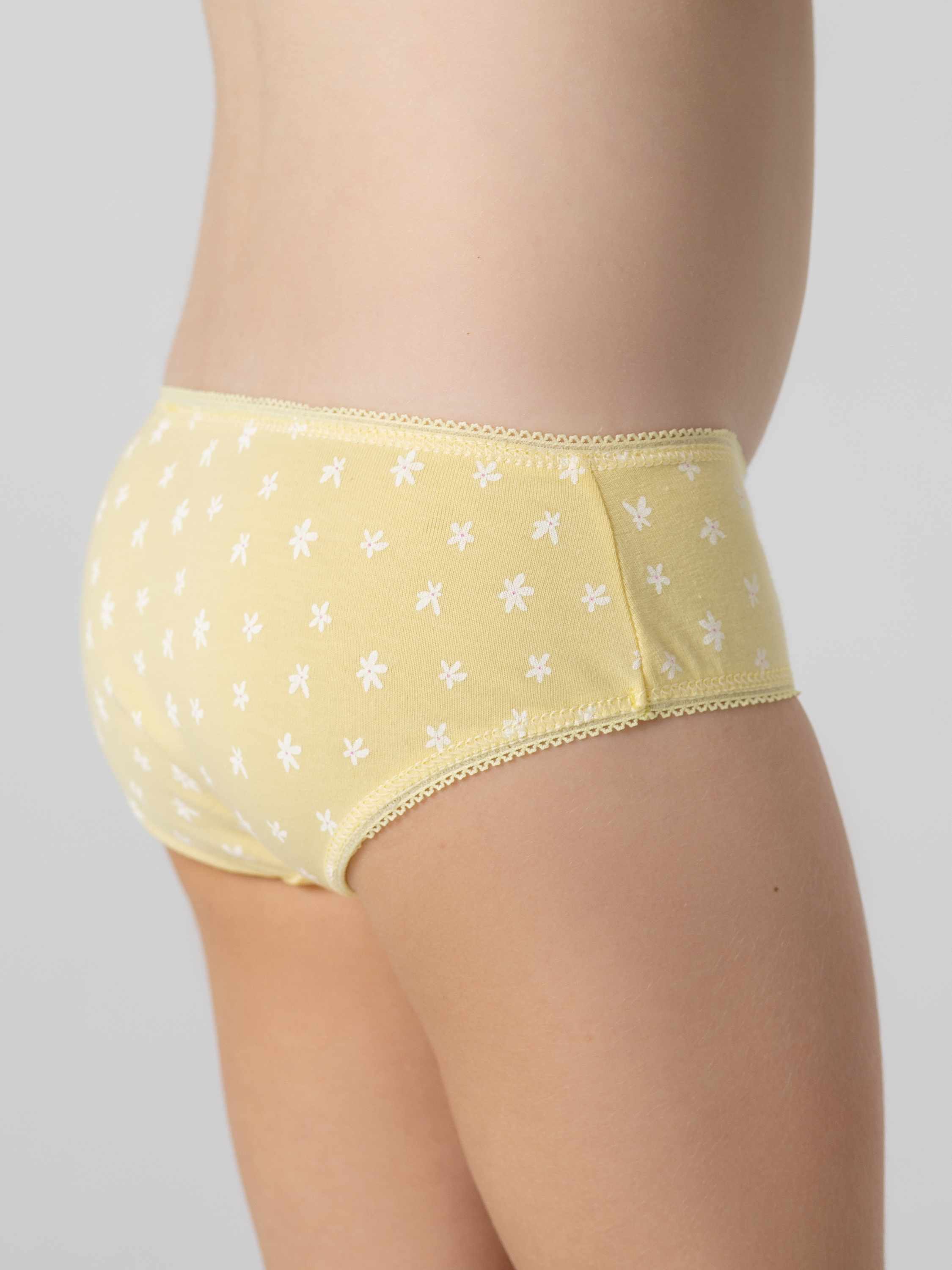 Трусы 3 шт Linas baby 1669-18 Жел-Роз-Бел - фото 7