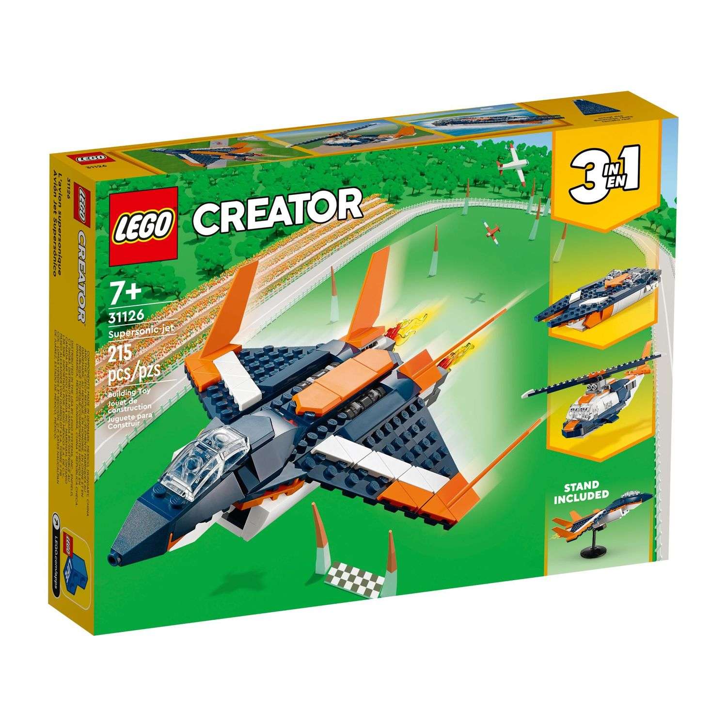 Конструктор LEGO Creator Сверхзвуковой самолёт 215 дет. - фото 1