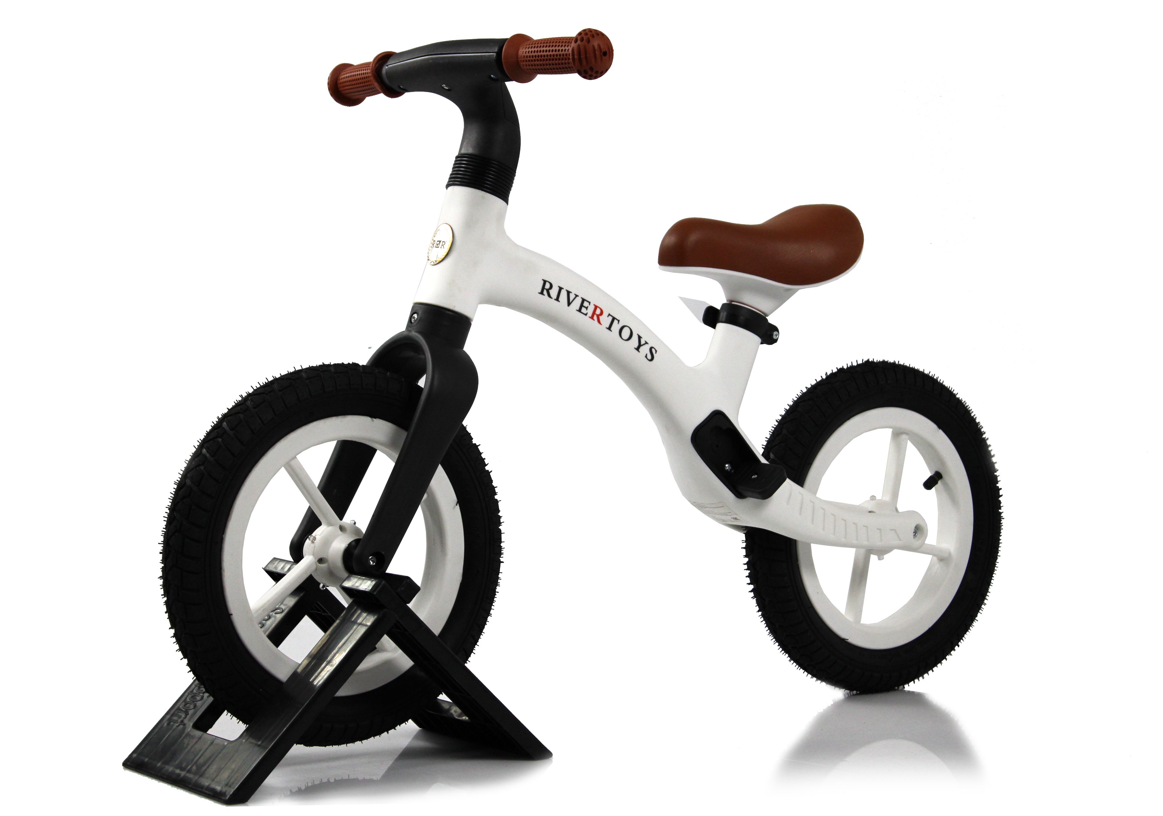 Двухколесный беговел RIVERTOYS 12 дюймов - фото 19