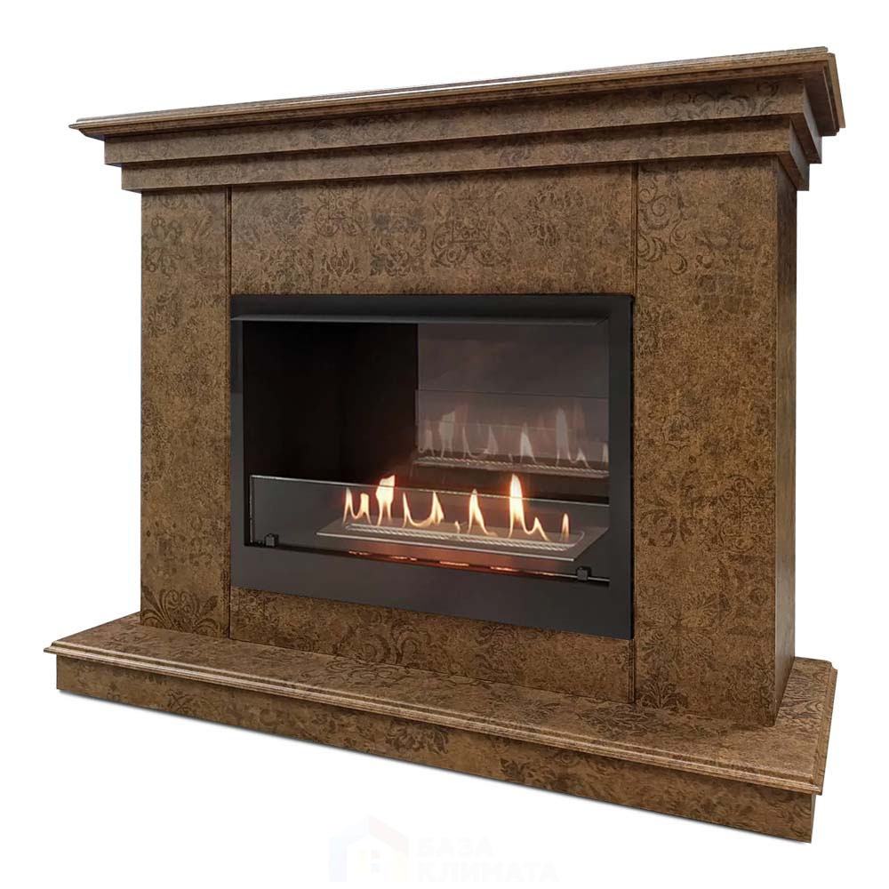 Каминокомплект Хорошие Камины Марс с очагом Firelight BFP/P-2520 мокко - фото 2