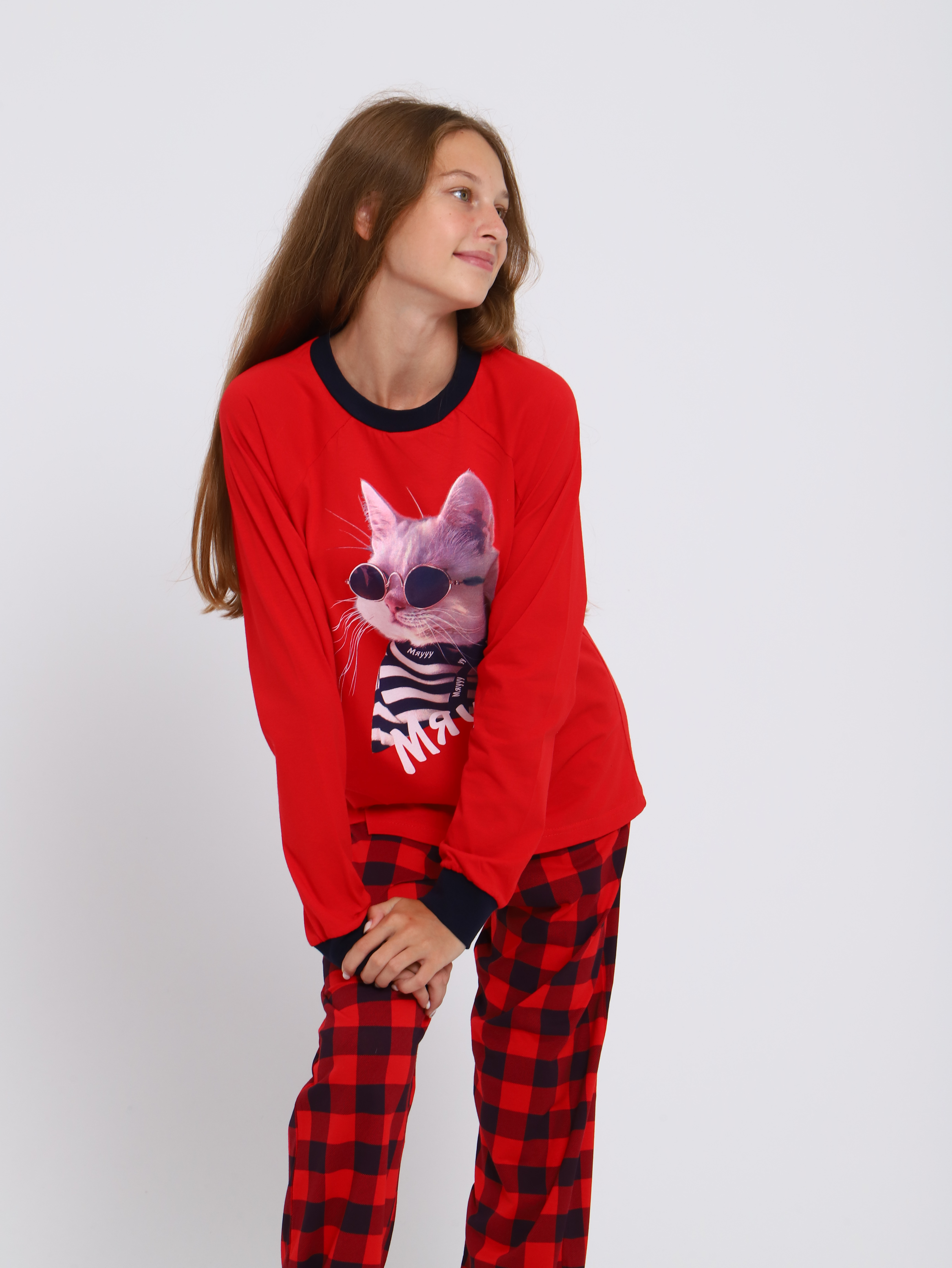 Пижама ЛАДОШКИ Пиж Котомания - фото 18