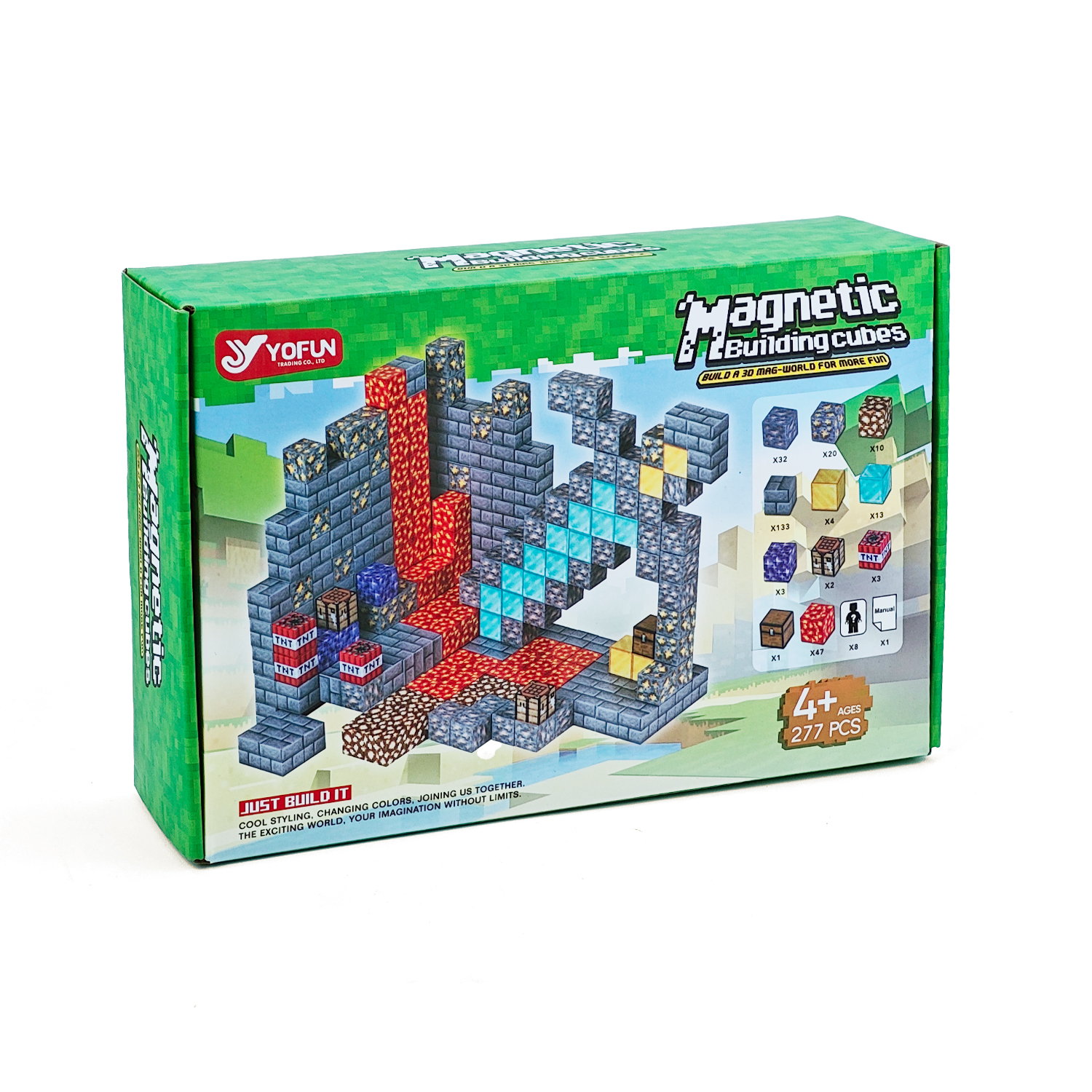 Конструктор Горный лагерь магнитный 277 дет. - фото 3