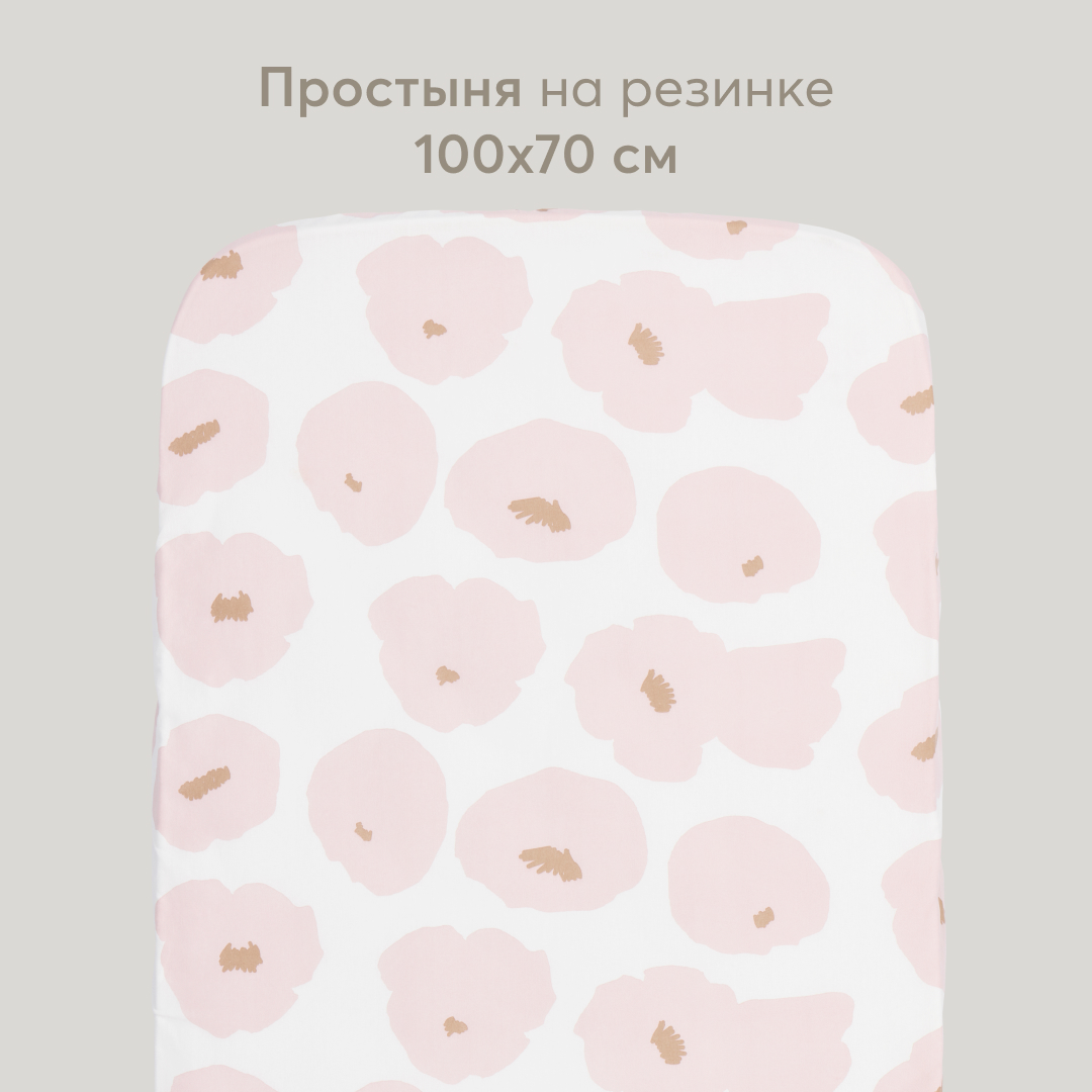 Простыня Happy Baby на резинке 100х70 см - фото 2