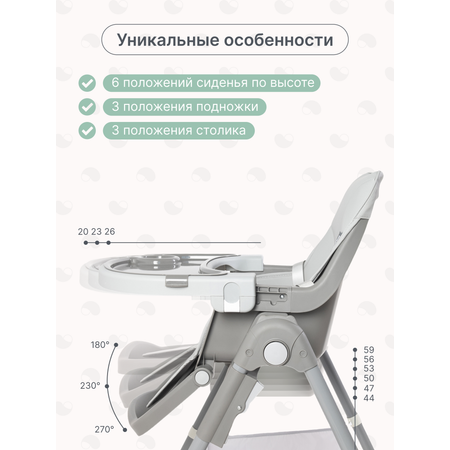 Стульчик для кормления MomKid трансформер