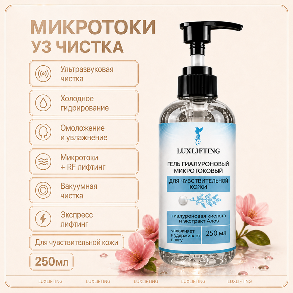 Гель LUXLIFTING для чувствительной кожи 250 мл - фото 5