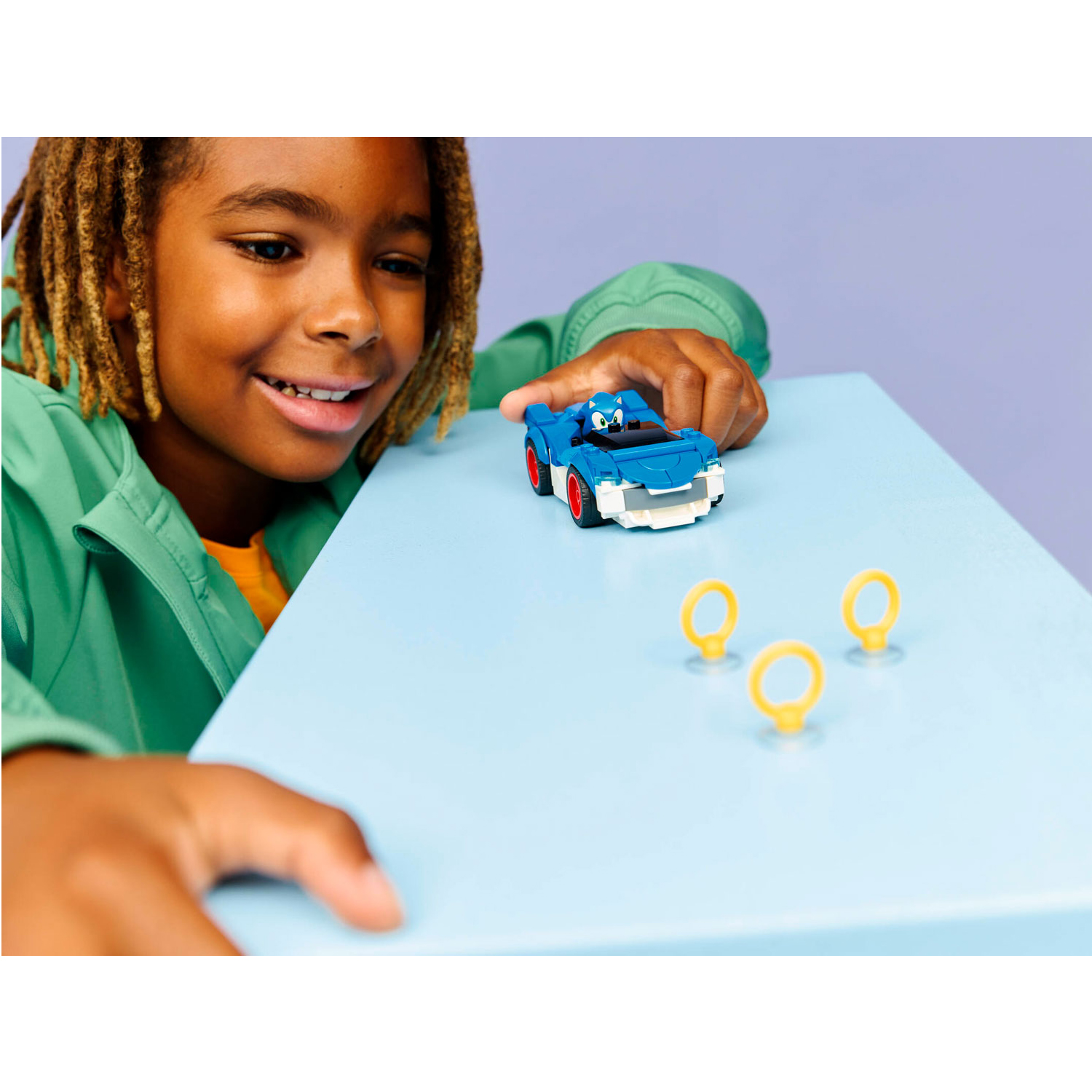 Конструктор LEGO Sonic the Hedgehog Спидстер Молния 126 дет. - фото 10