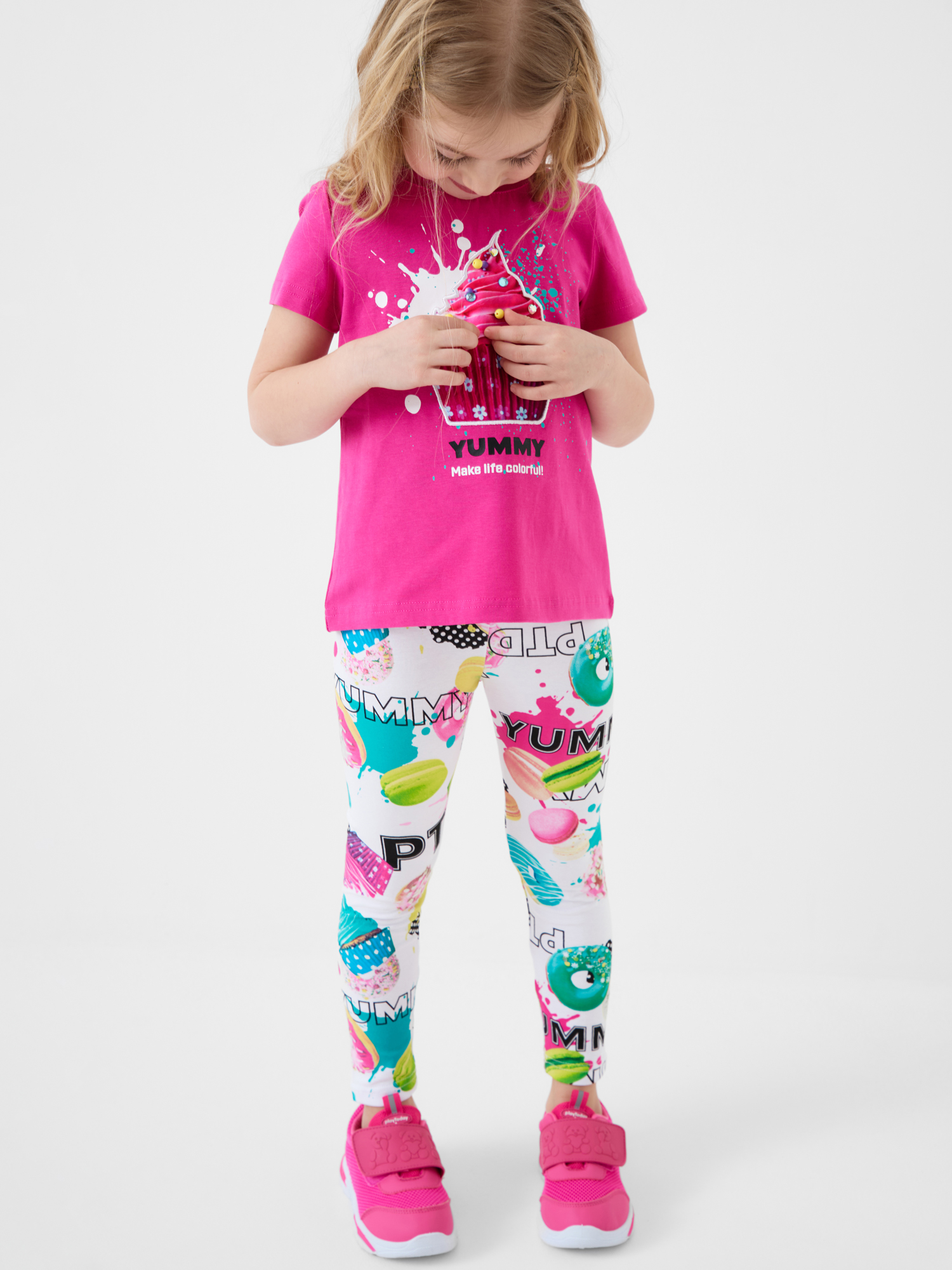 Футболка и леггинсы PlayToday 12622261 - фото 4