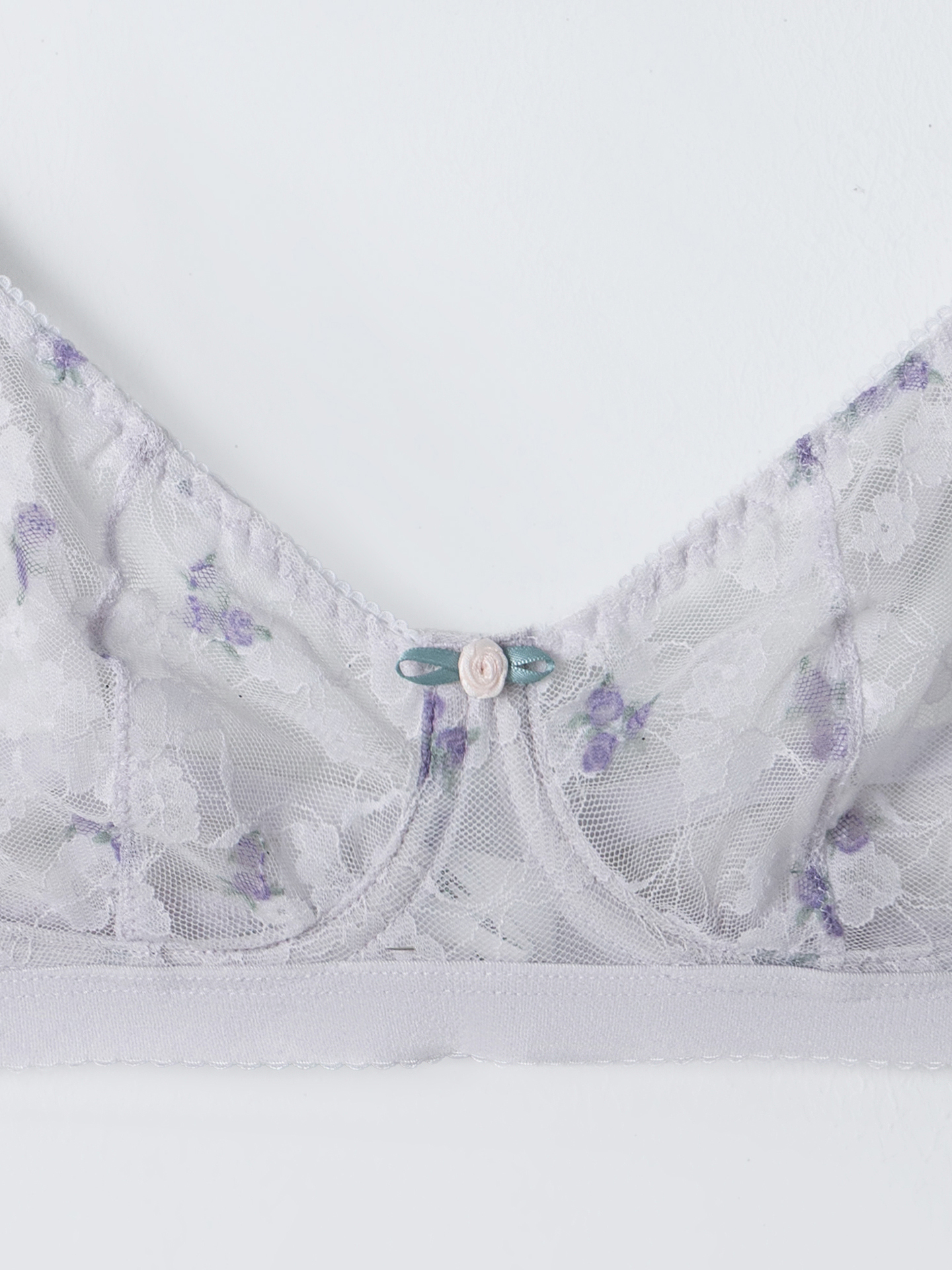 Бюстгальтер Mark Formelle (Марк Формэль) 512552/розочки на лиловом - фото 11