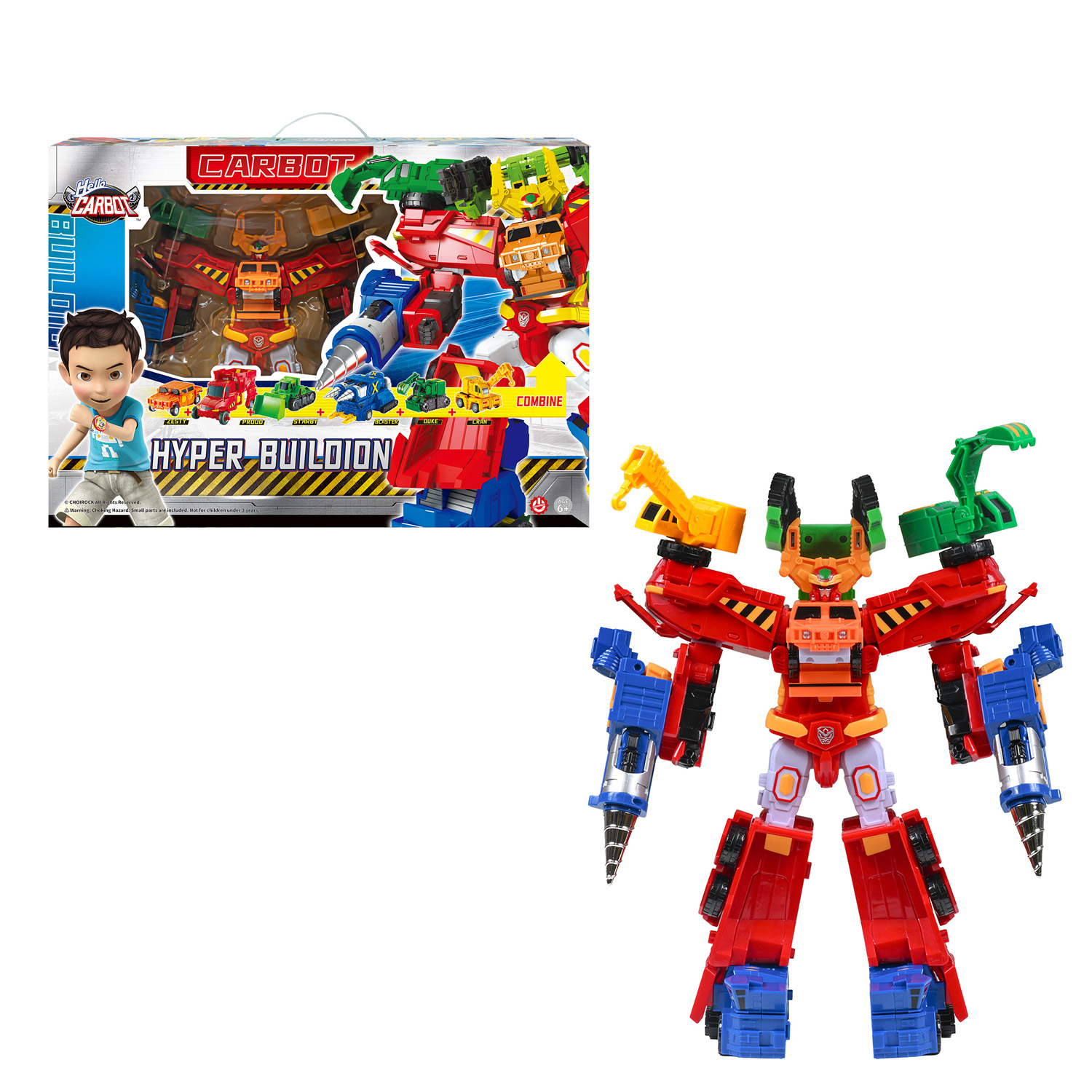 Фигурка Hello Carbot Hyper Buildion 38 см, S5 - фото 1