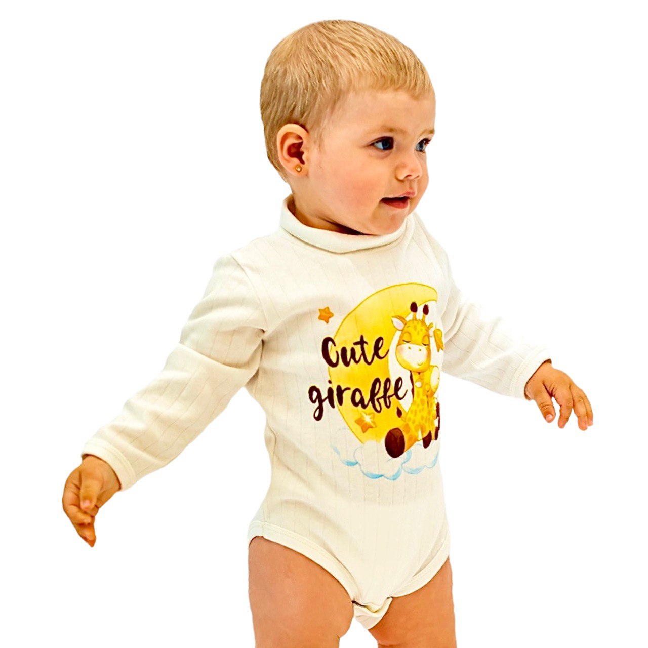 Боди-водолазка M and L kids тя/336а-ип02-т боди водалазка молочный однот - фото 1