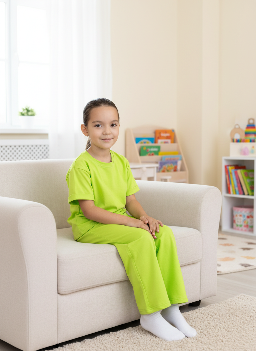 Футболка и брюки ULTRA 7060-Ул салат - фото 2